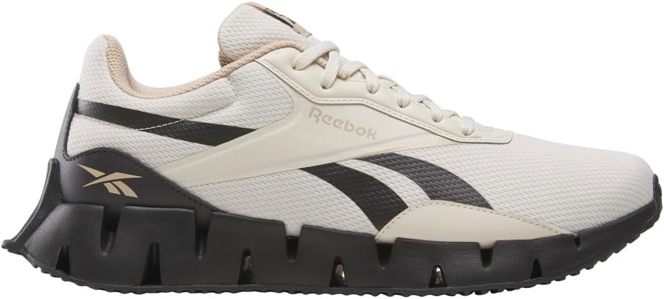 

Кроссовки Reebok Unisex-Adult Zig Dynamica Str, черный/коричневый/песочный/золотисто-коричневый