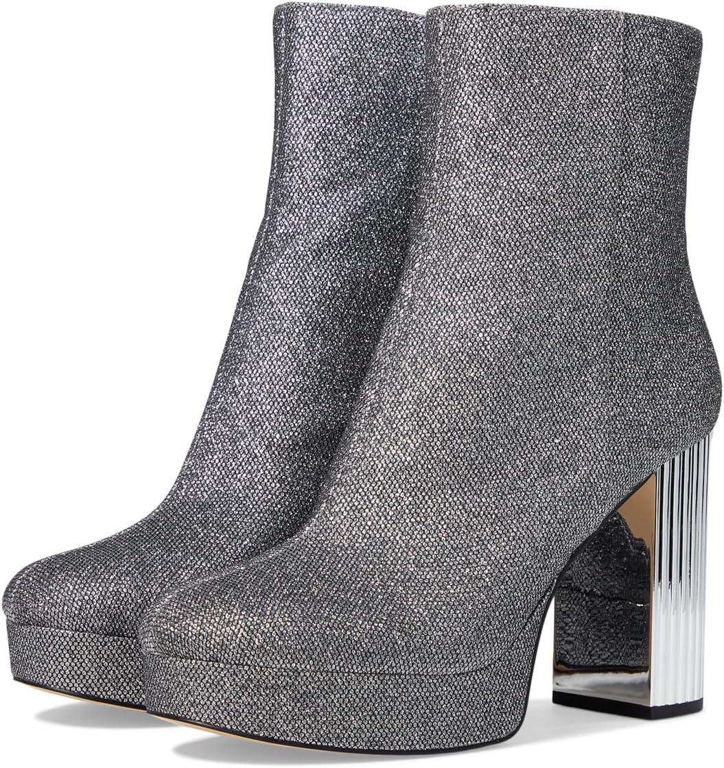 

Ботильоны Porter Platform Bootie MICHAEL Michael Kors, цвет Silver