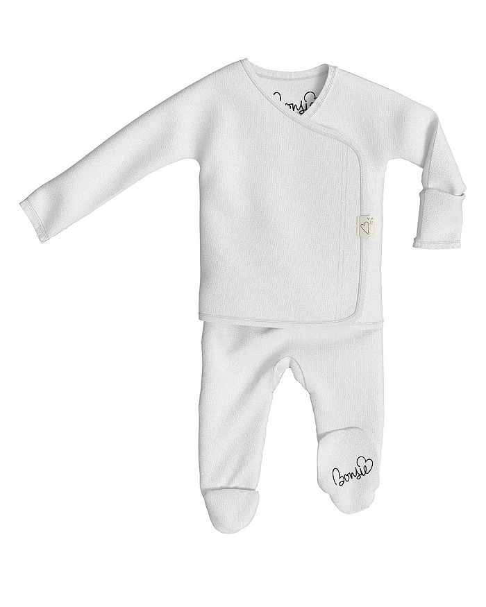 

Унисекс комбинезон Bonsie Skin to Skin Footie Bonsie Baby, белый