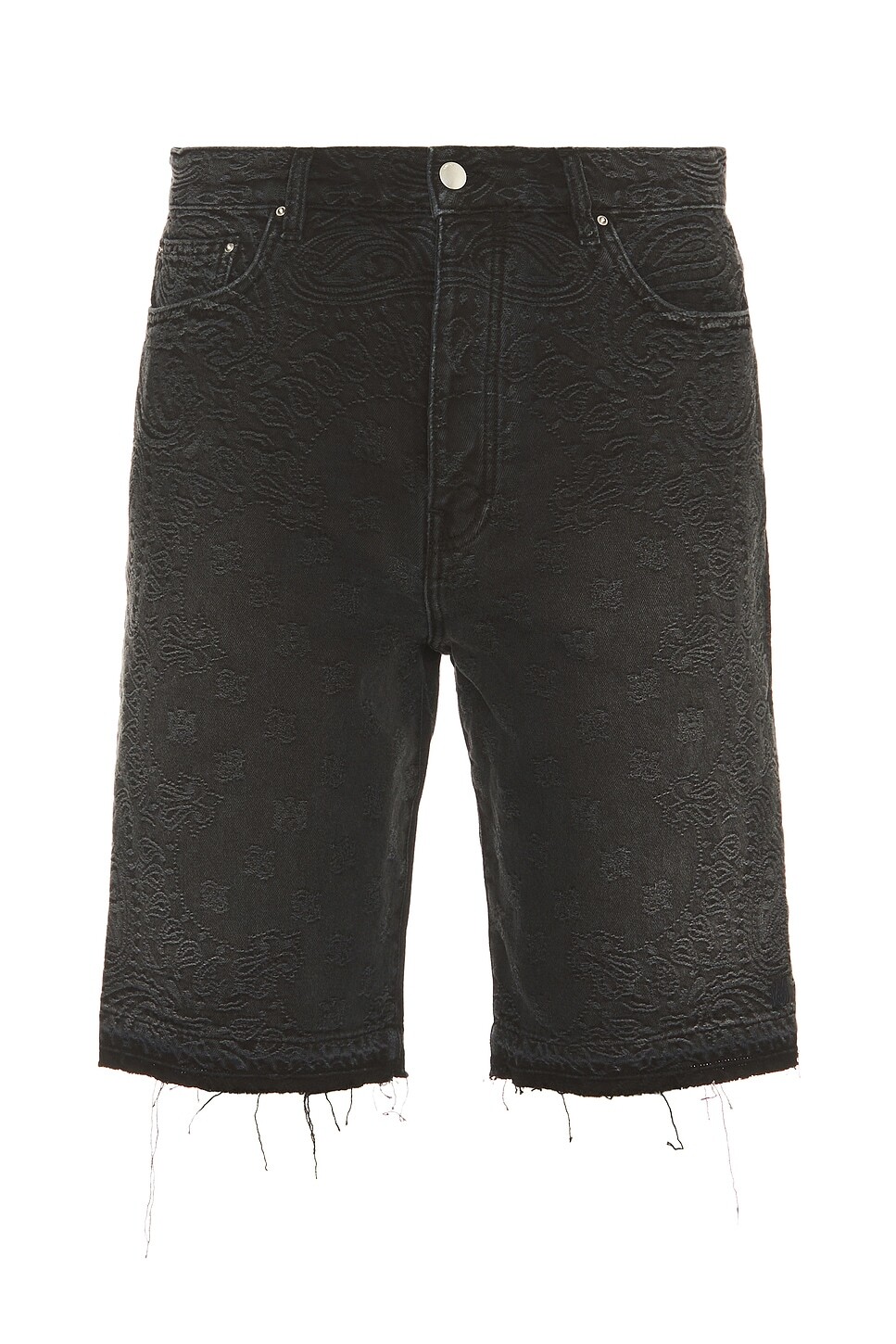

Бандана жаккардовые шорты-солнце Amiri, цвет Vintage Black