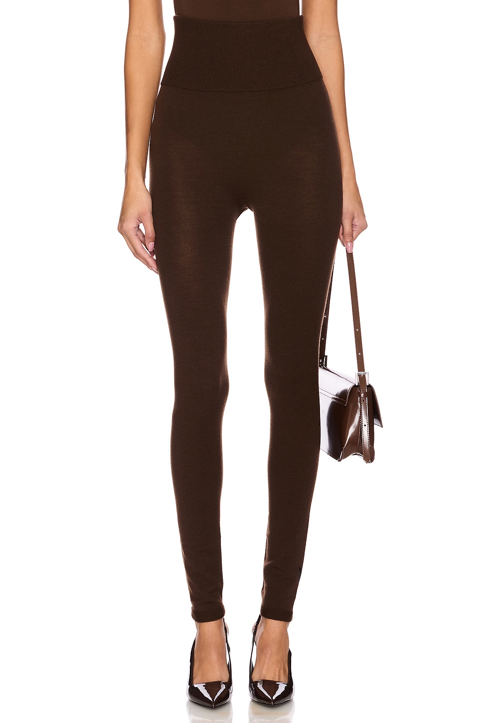 

Леггинсы wool-ford Wolford, цвет umber