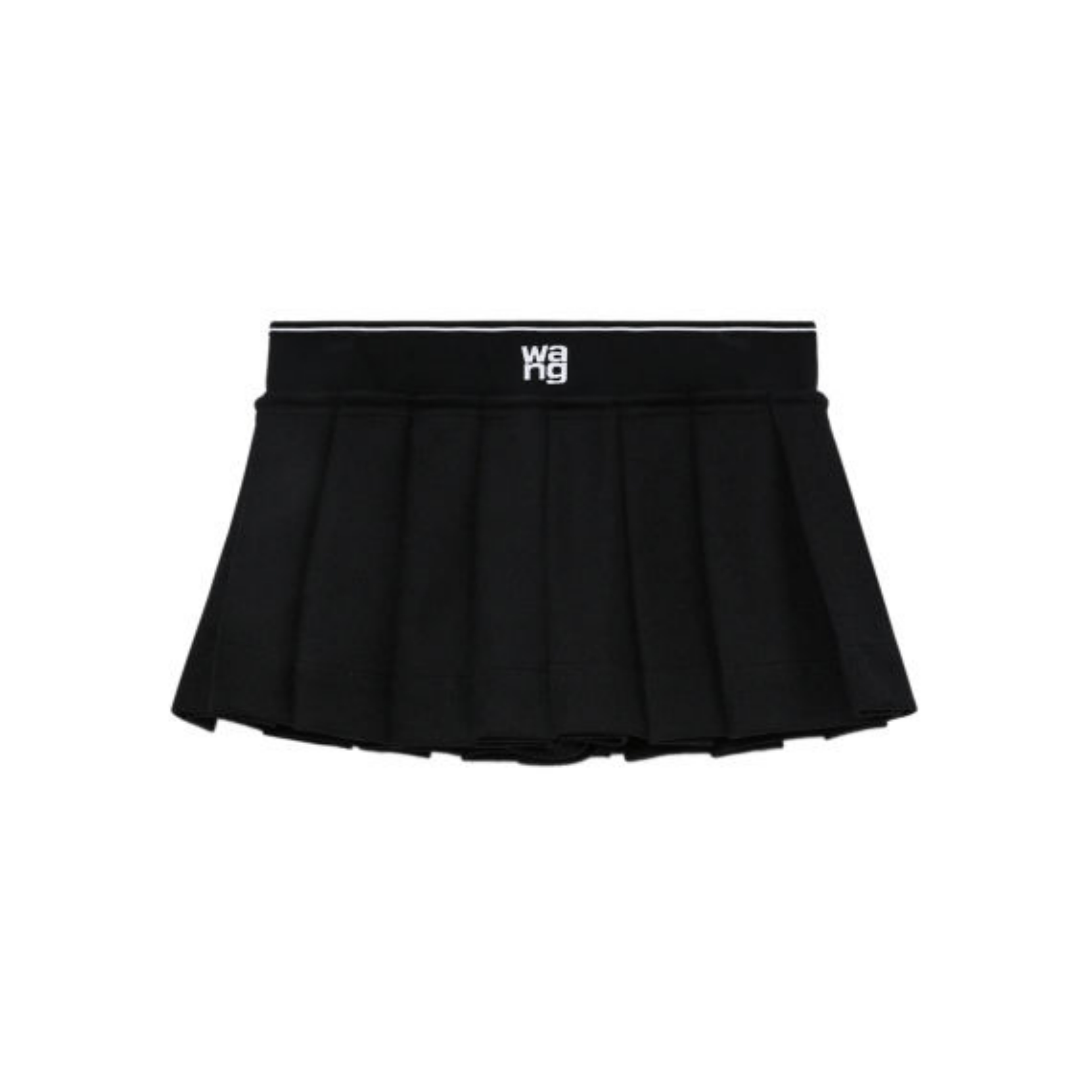 Повседневная короткая юбка женская Alexander Wang, белый — фото 2