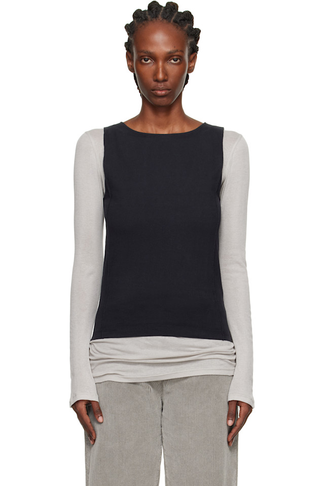 

Our Legacy Черный топ для отдыха