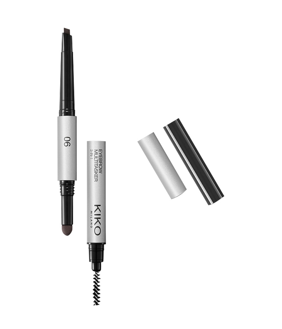 

Карандаш для бровей KIKO Milano Eyebrow Multitasker 3-In-1, 06 Blackhaired, 0.4g