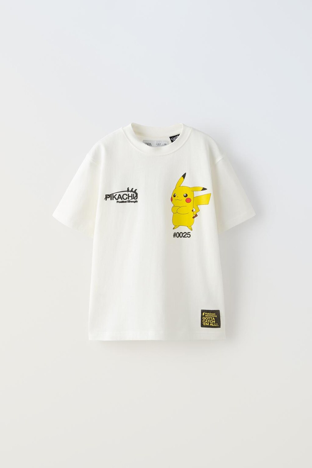 

Футболка pikachu pokémon ZARA, белый