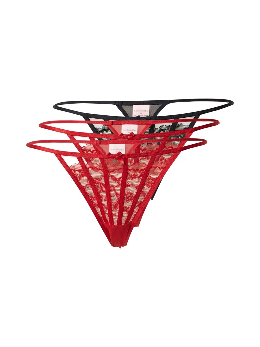 

Стринги Hunkemöller Thong, цвет red/black