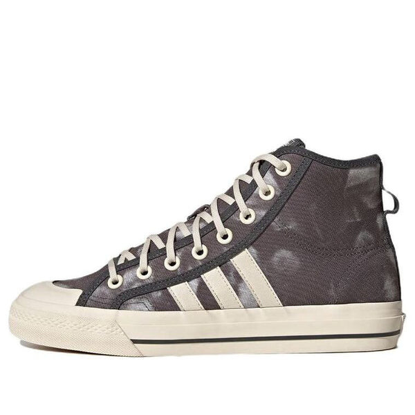 

Кроссовки nizza высокие rf Adidas, коричневый