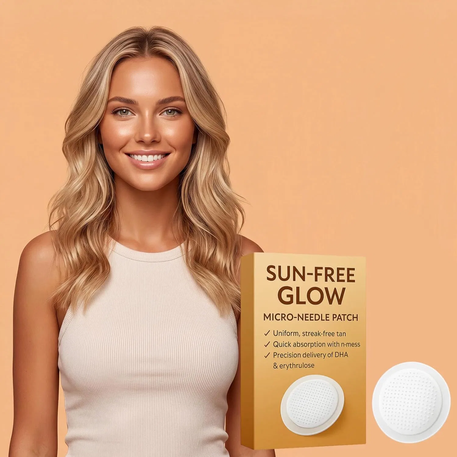 Патчи для загара Sun Free Glow Generic, 3Pcs — фото 3