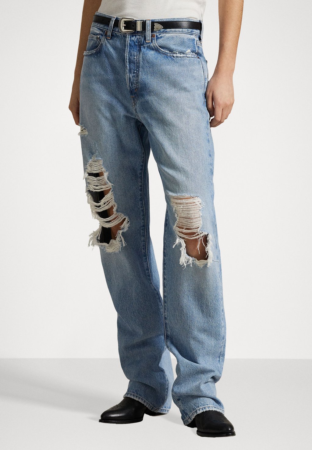 

Джинсы свободного кроя RELAXED STRAIGHT JEAN Polo Ralph Lauren, деним