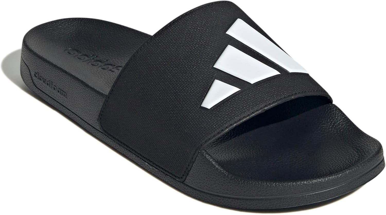 Шлепанцы adidas Adilette Shower (унисекс), белый/черный — фото 4