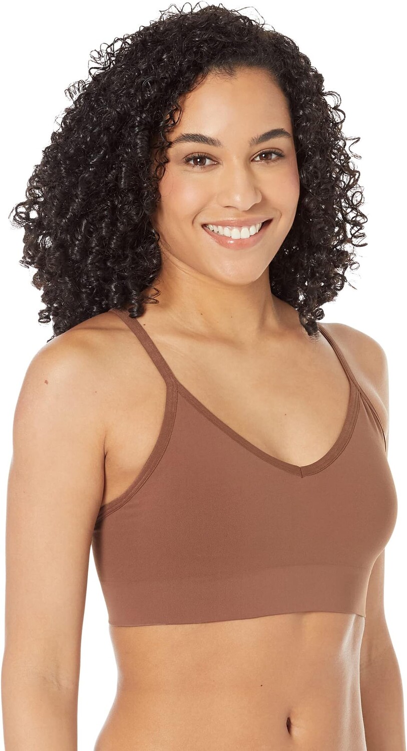 

Удлиненный бюстгальтер-бралетт Ecocare Everyday Shaping Spanx, каштановый