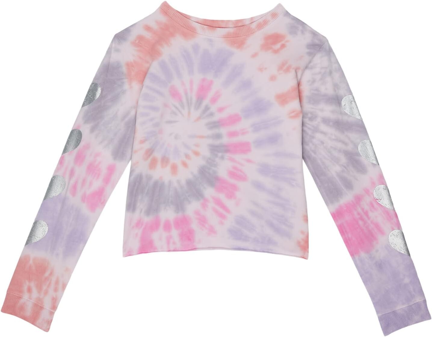 

Толстовка Splendid Littles Rainbow Foil Sweatshirt, цвет Sherbert Tie-Dye