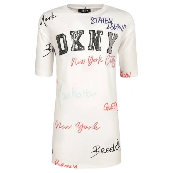 

Платье + комбинезон Dkny, белый
