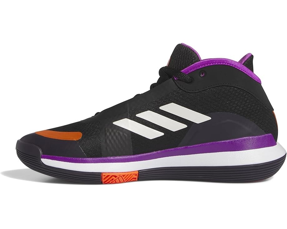 Кроссовки adidas Bounce Legends Low Trainers, цвет Black/Purple Burst/Aurora Black — фото 4