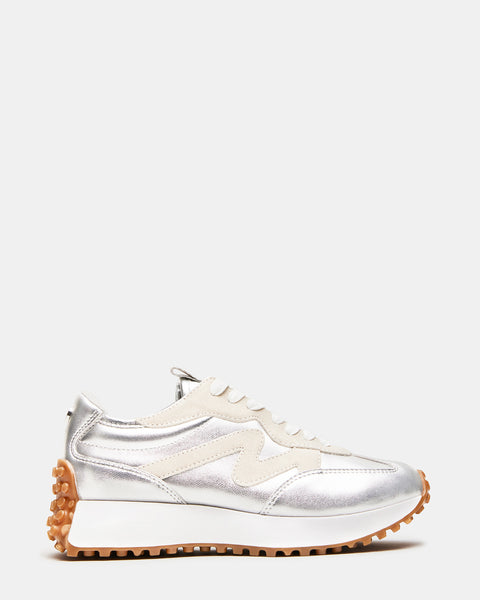 Кроссовки Campo Steve Madden, серебряный