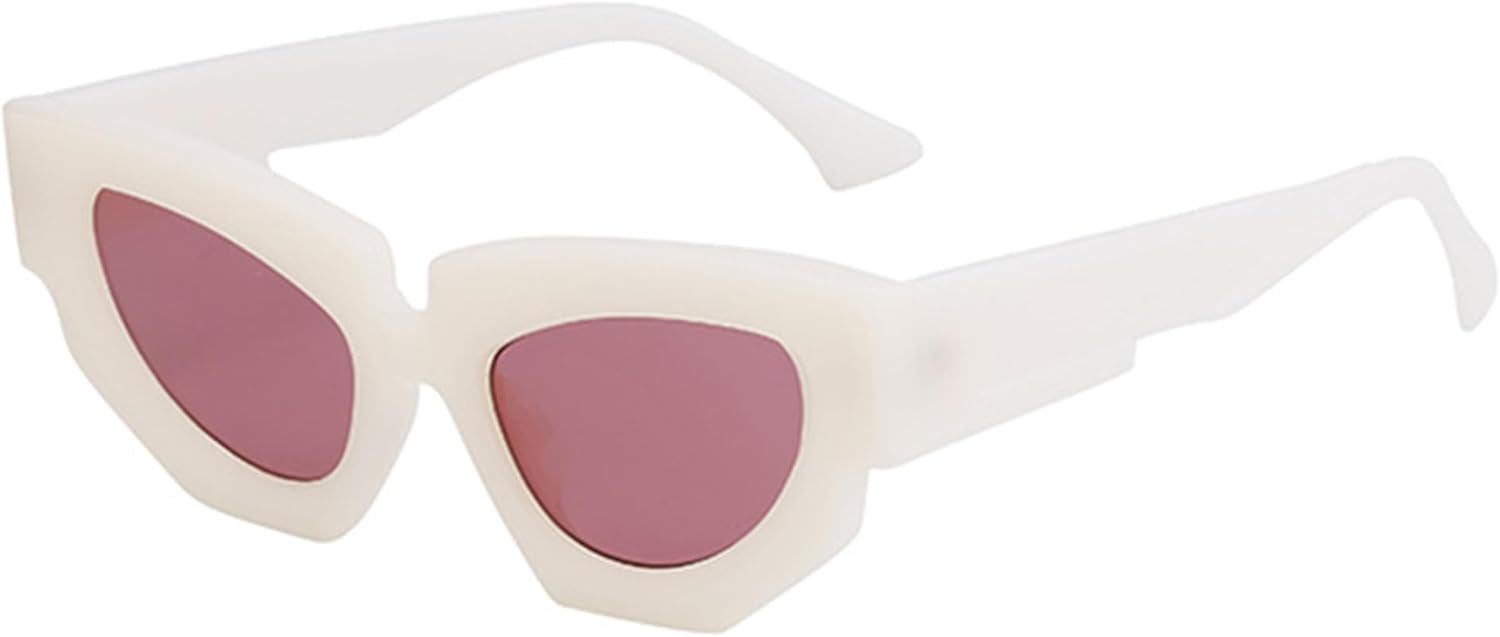 

bullabulling Модные солнцезащитные очки «кошачий глаз» для женщин, футуристические солнцезащитные очки в стиле ретро для мужчин, трендовые черные и серые солнцезащитные очки UV400, C5