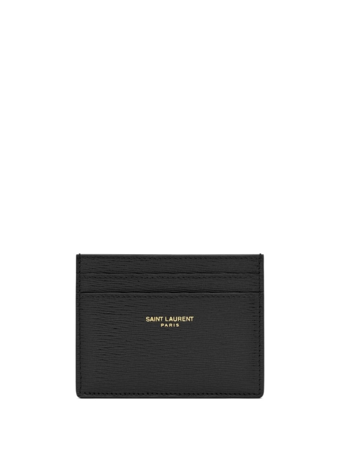 

Saint Laurent картхолдер с логотипом, черный