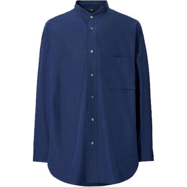 

Мужская рубашка UNIQLO, цвет Blue