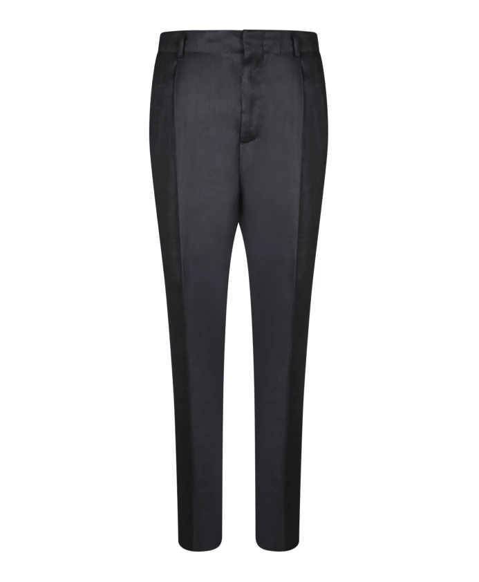 

Брюки льняные вискозные сс24 Lardini, черный