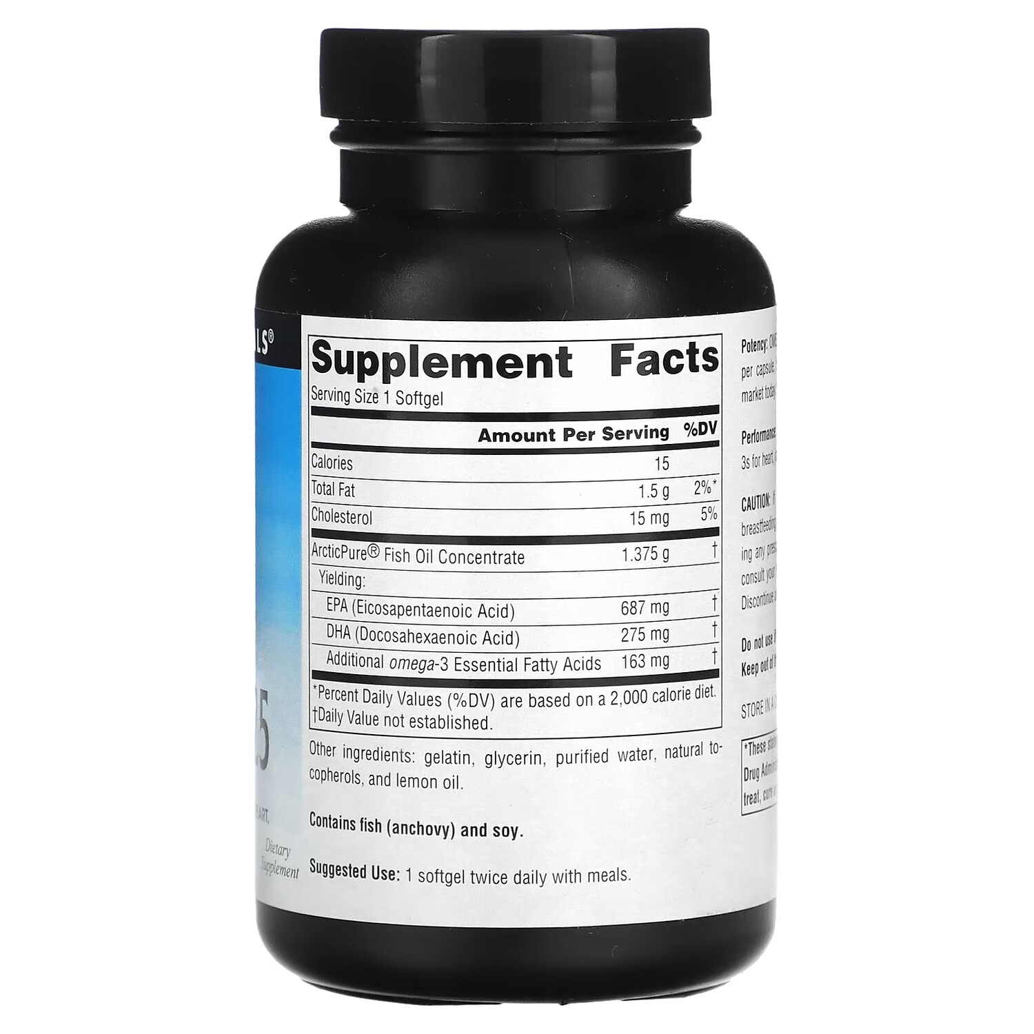 

Рыбий жир Source Naturals Arctic Pure Omega-3, 60 мягких таблеток
