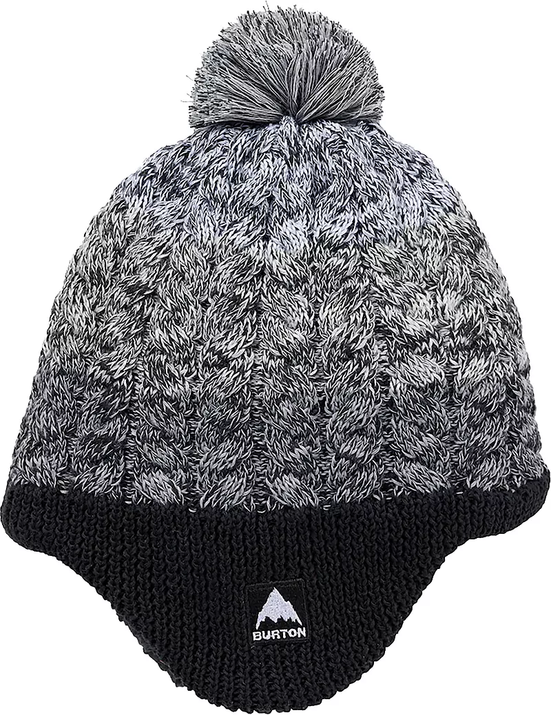

Шапка-ушанка Burton для малышей на флисовой подкладке, цвет True Black