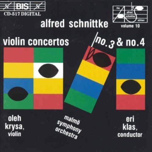 

CD диск Schnittke / Klas / Malmo So: Violin Concertos 3 & 4