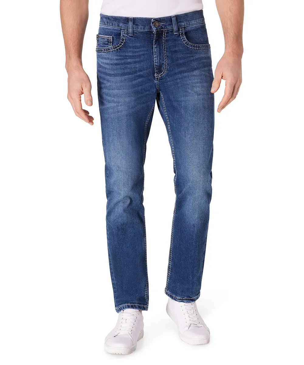 

Прямые джинсы Pioneer Authentic Jeans "Rando с толстыми швами", синий