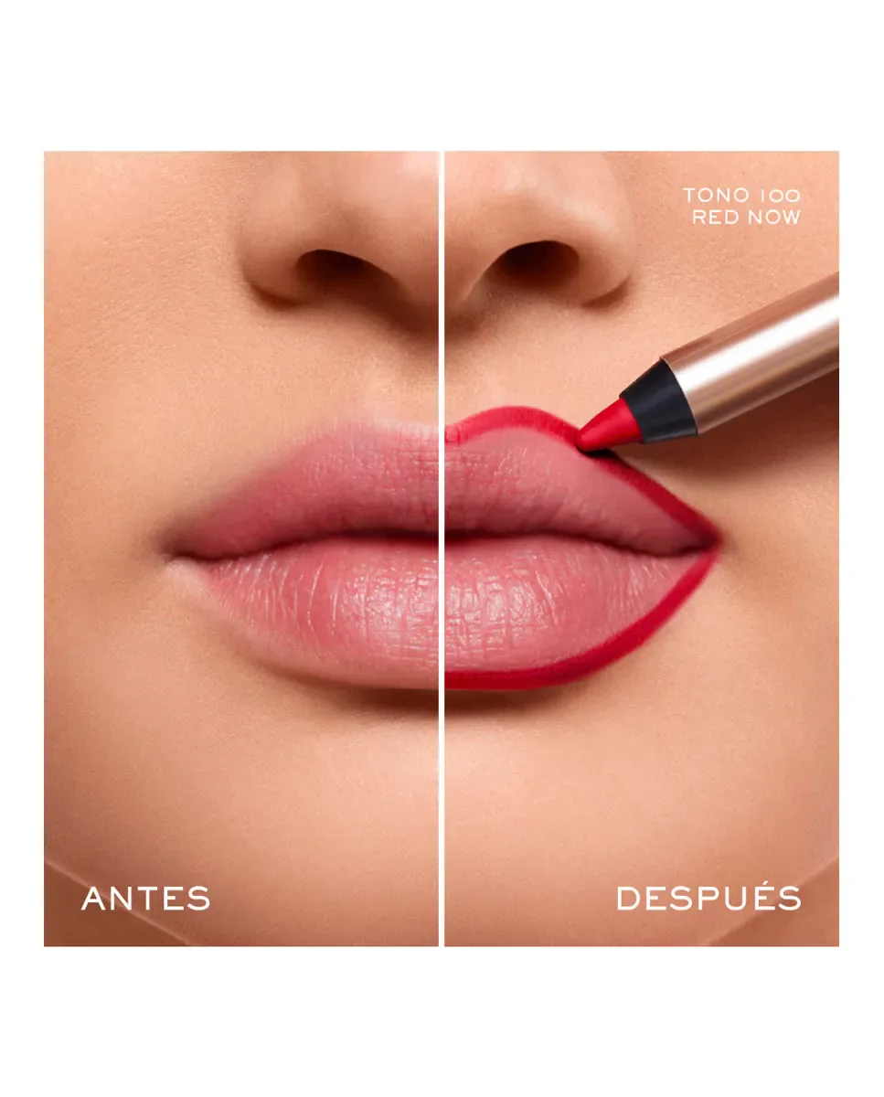 Контур для губ с матовым финишем Lip Idôle Liner Lancôme, 100 Red Now — фото 4