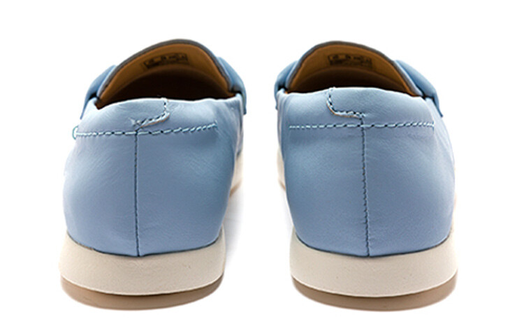 Женская повседневная обувь женская синяя Clarks — фото 4