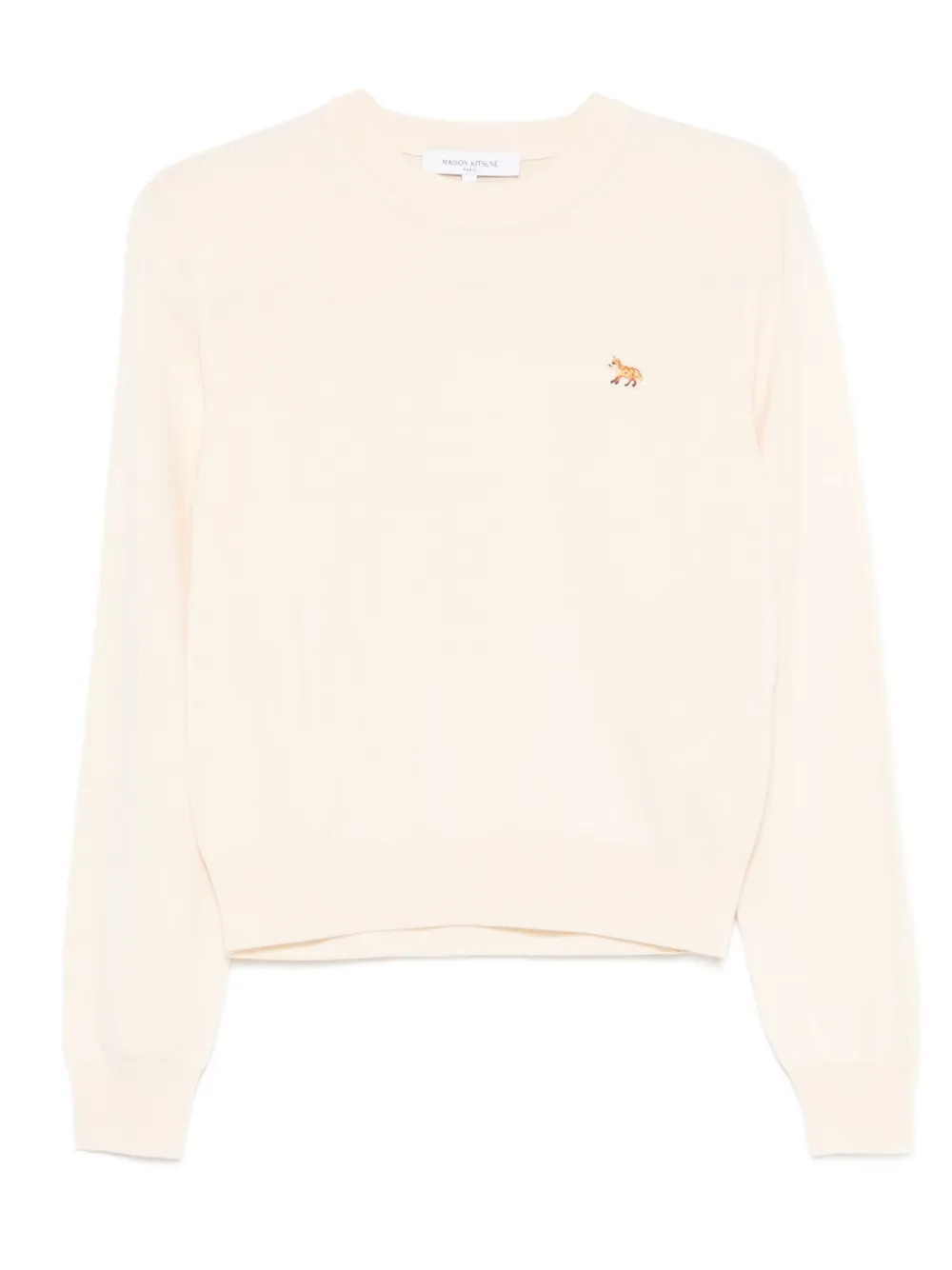

Свитер Baby Fox с вышивкой Maison Kitsuné, нейтральный