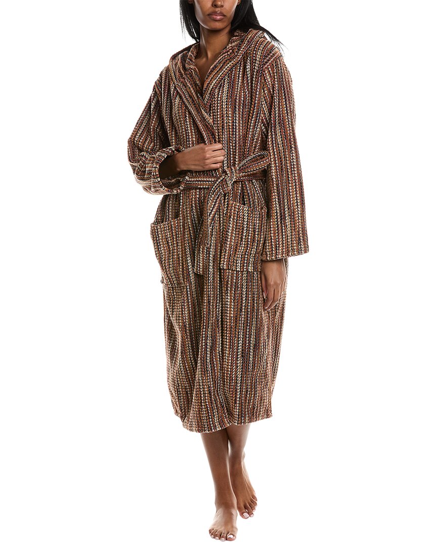 

Халат с капюшоном Missoni Home Billy, кремовый