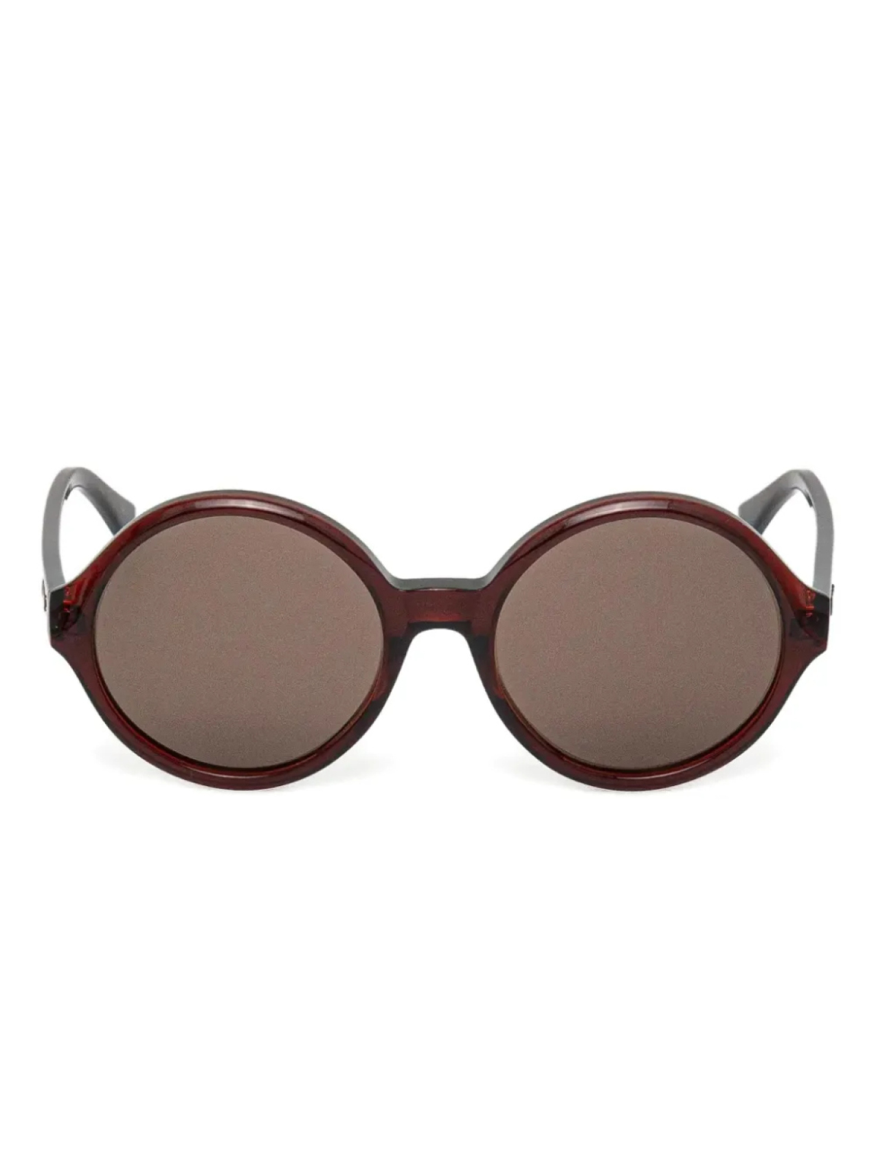 

Солнцезащитные очки в круглой оправе Chloé Eyewear, коричневый