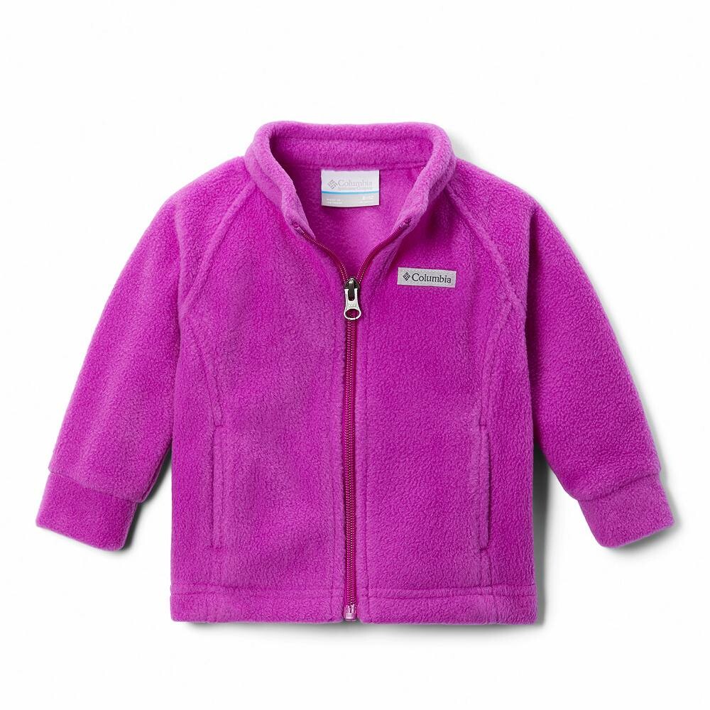 

Флисовая куртка Columbia Benton Springs для девочек и малышей, цвет Bright Plum