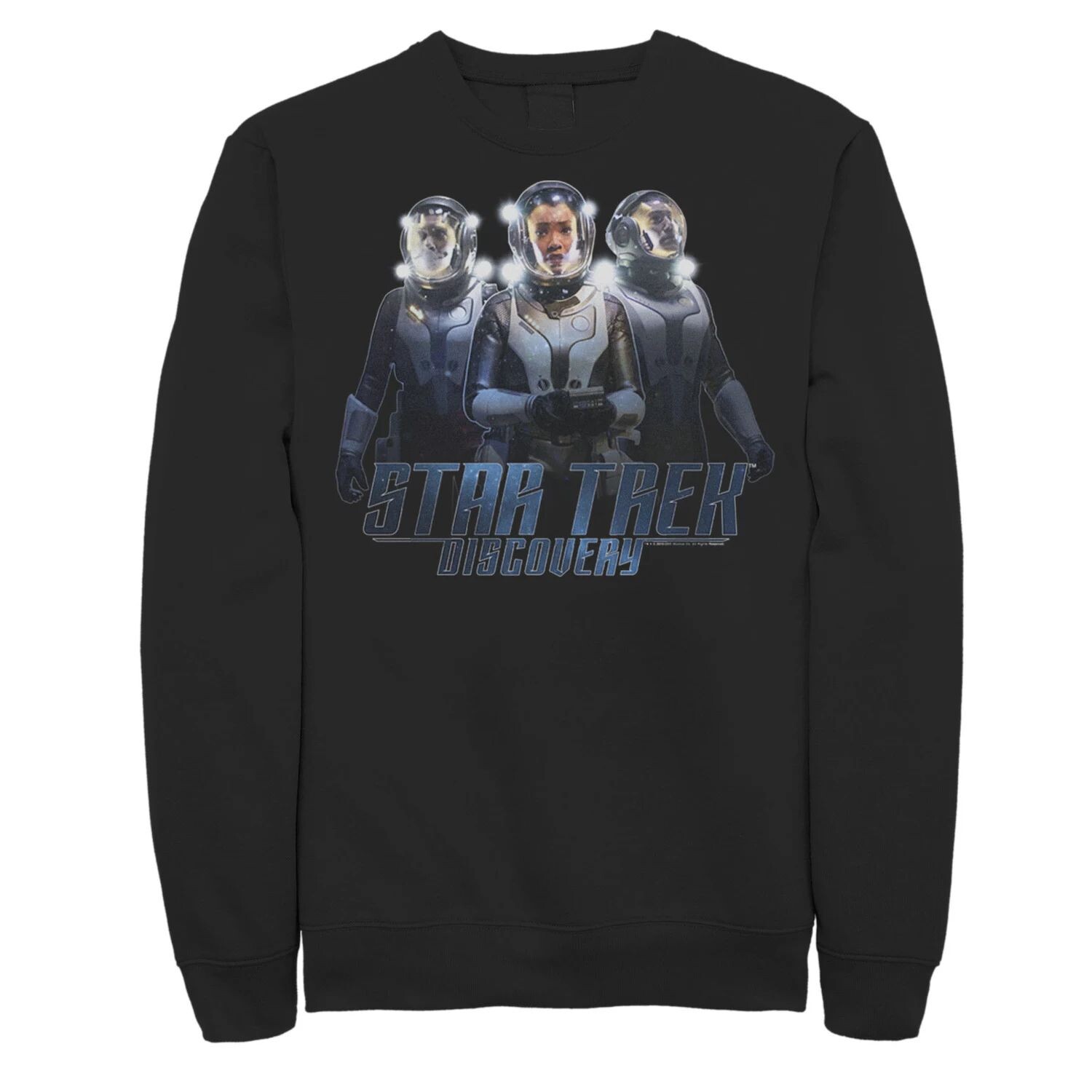 

Мужской свитшот Star Trek: Discovery Space Suit Crew Trio Licensed Character