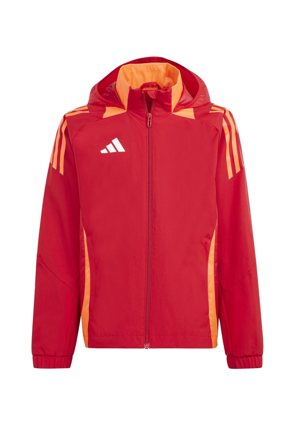

Тренировочная куртка Aadidas Tiro 24 Competition Allwetterjacke Kids, красный