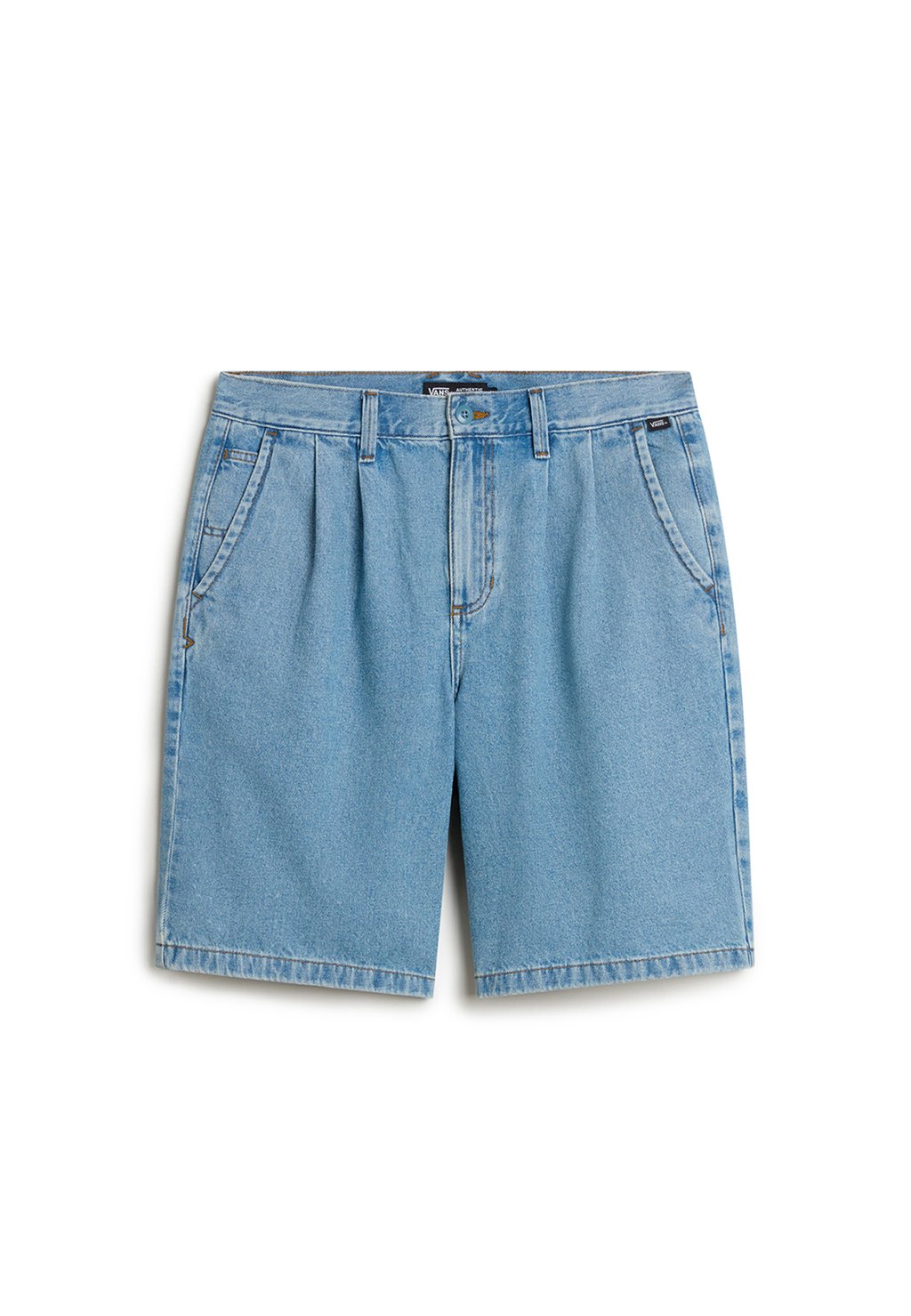 

Джинсовые шорты AUTHENTIC CHINO LOOSE FIT PLEATED DENIM Vans, синий