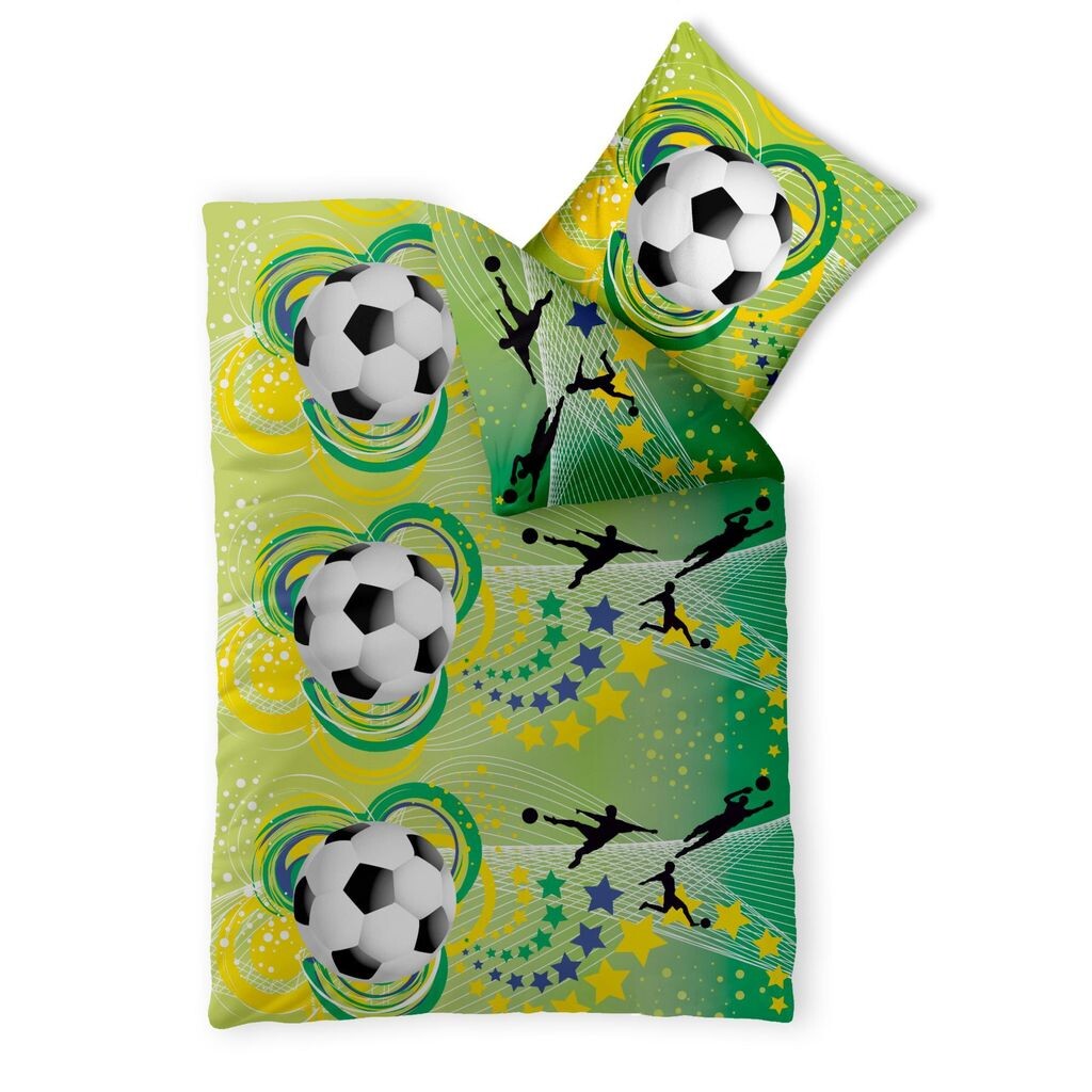 

Постельное белье Fashion Fun 155x220 Football Cotton Renforce CelinaTex