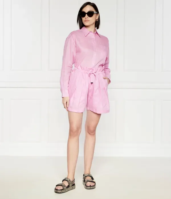 Шорты C_Turrina relaxed fit Boss Orange, розовый — фото 2