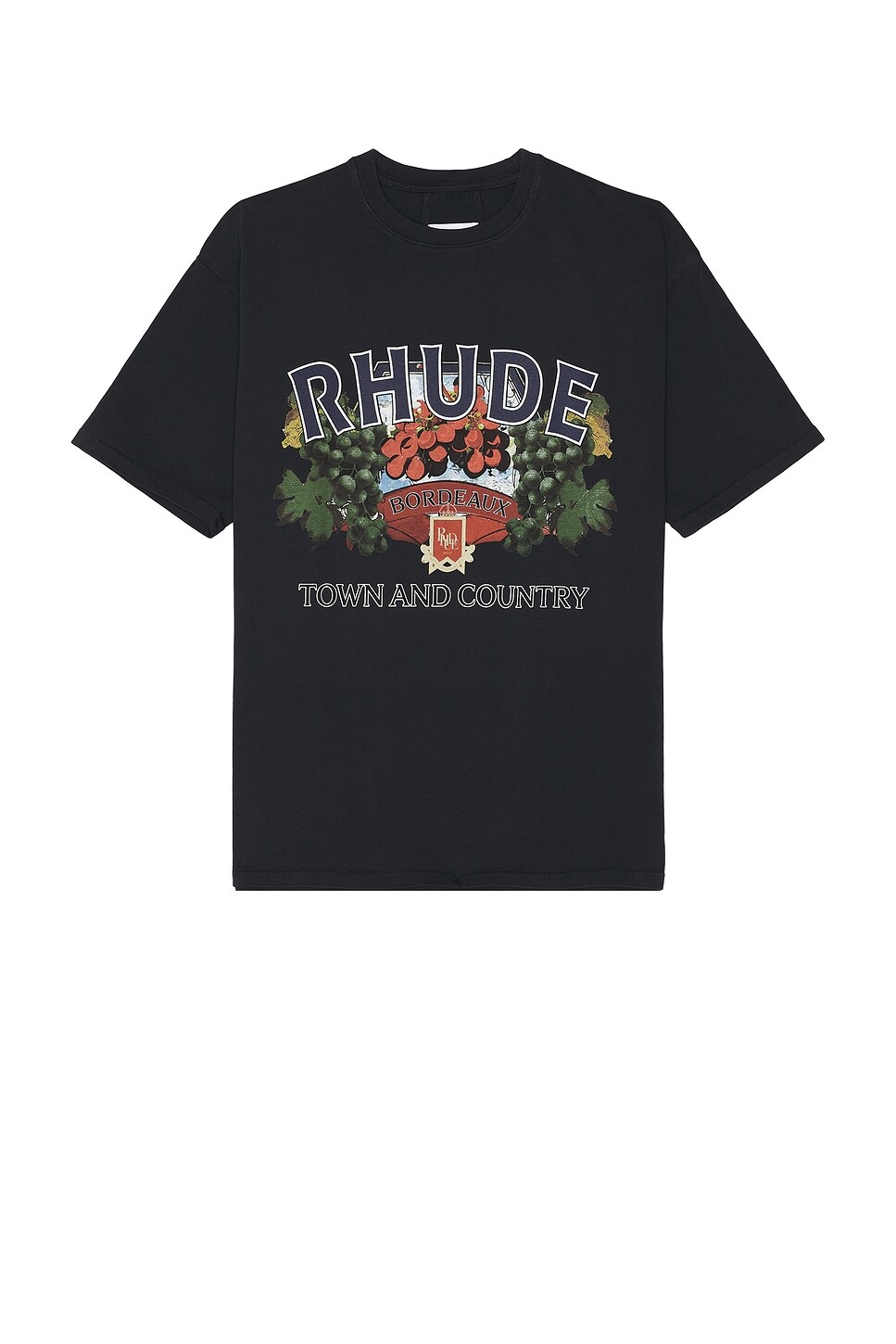 

Футболка Town And Country Rhude, цвет Vintage Black