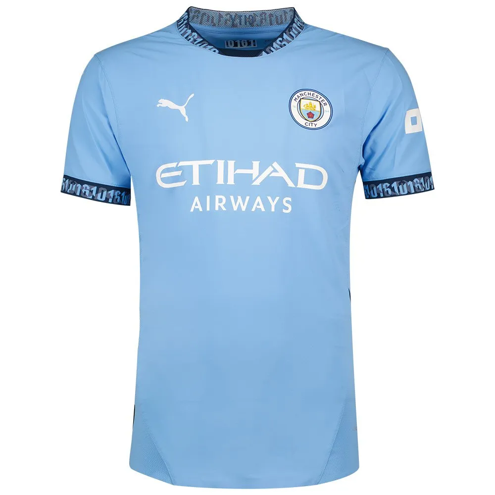 

Футболка с коротким рукавом Puma Manchester City FC Authentic 24/25 home, синий