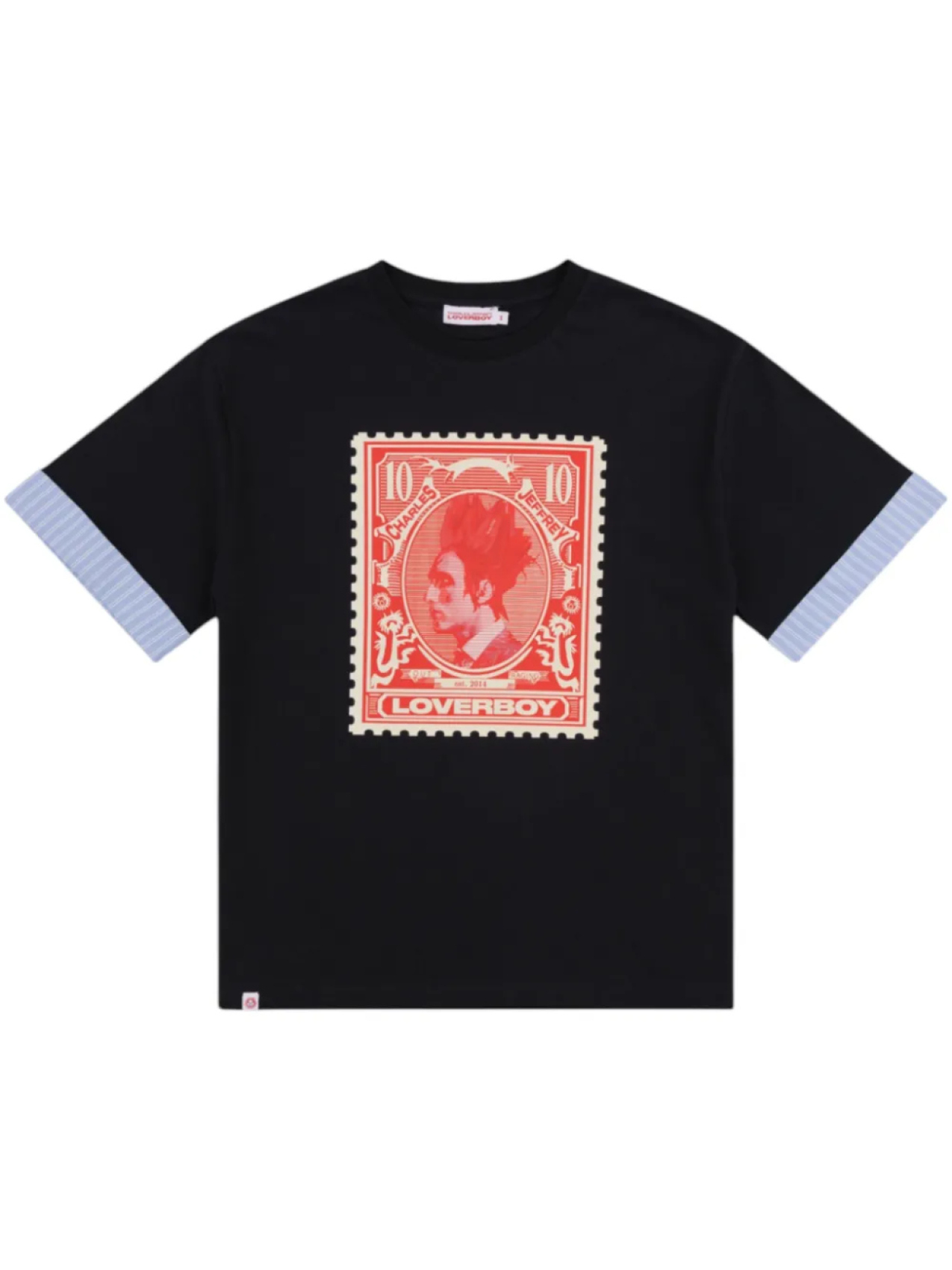 

Charles Jeffrey Loverboy футболка Turn Up, черный