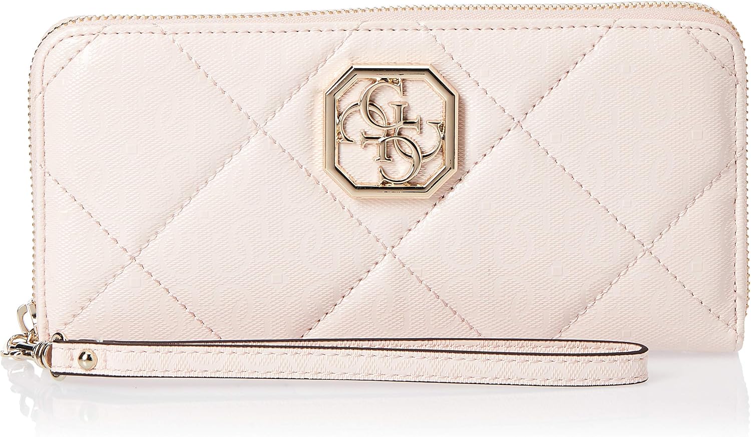 

GUESS женский кошелек Dilla Large Zip Around, Blush