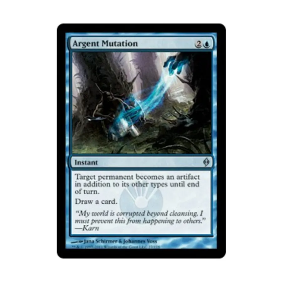 

CCG Серебряная мутация (U), MTG - New Phyrexia