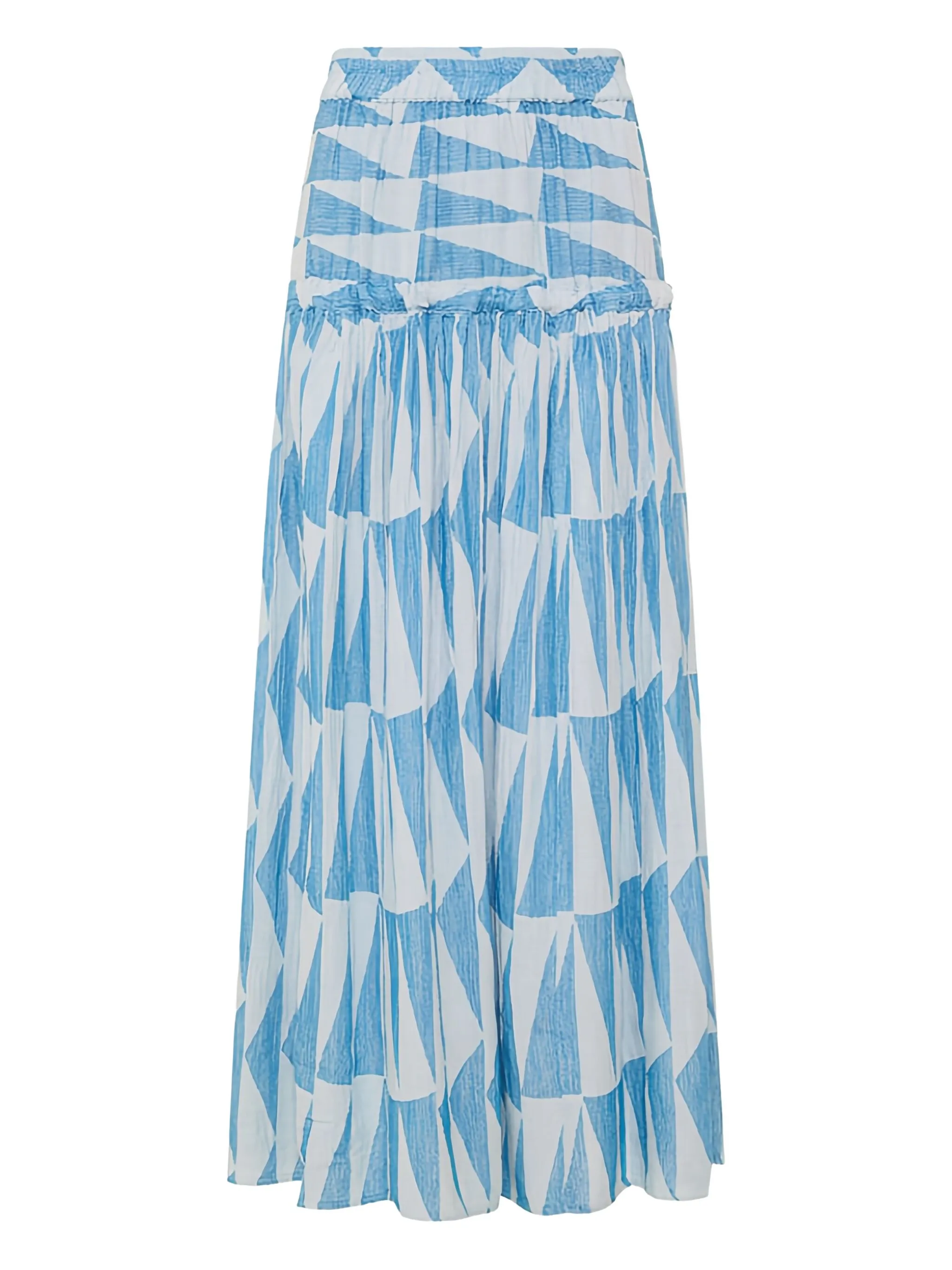 

Юбка макси Zakar с геометричным принтом Pearl & Caviar, синий