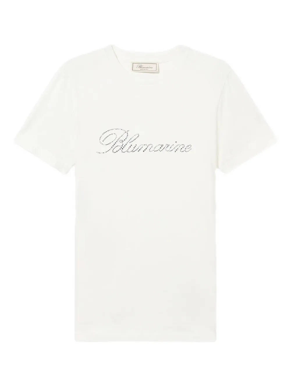 

Футболка с кристаллами BLUMARINE, белый