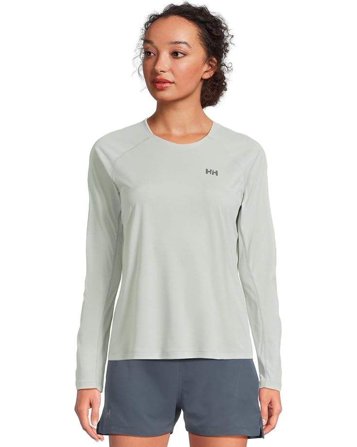 

Футболка Helly Hansen Trail Long Sleeve T-Shirt, цвет Green 1