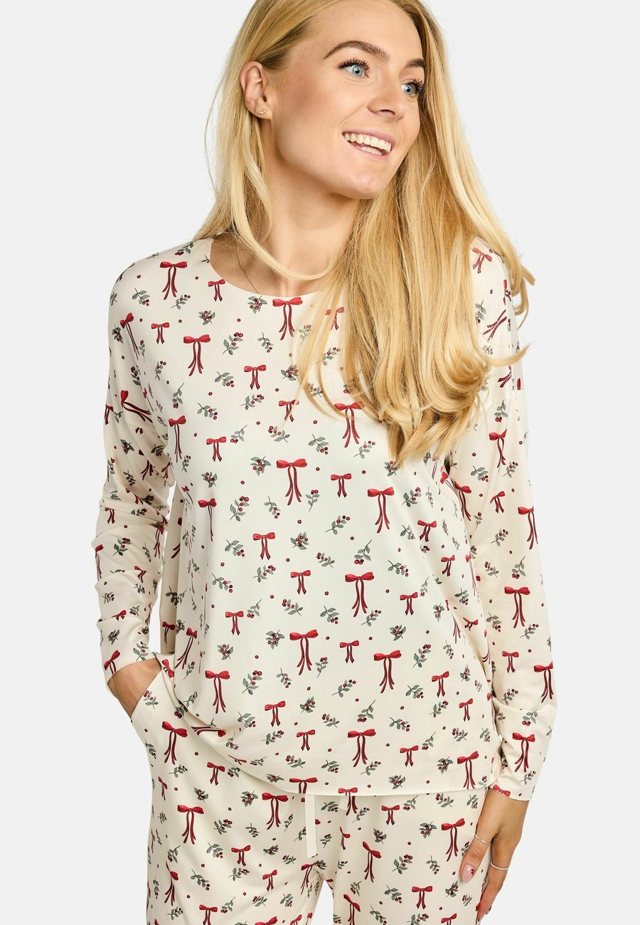 

Блуза Liberté Essentiel ALMA, Red Bow/Creme/Red