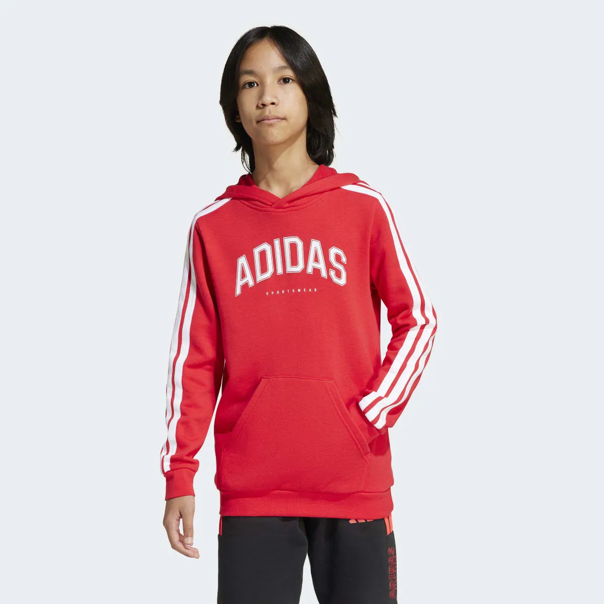 

Adidas Codes Collegiate Graphic Детская толстовка с капюшоном, красный