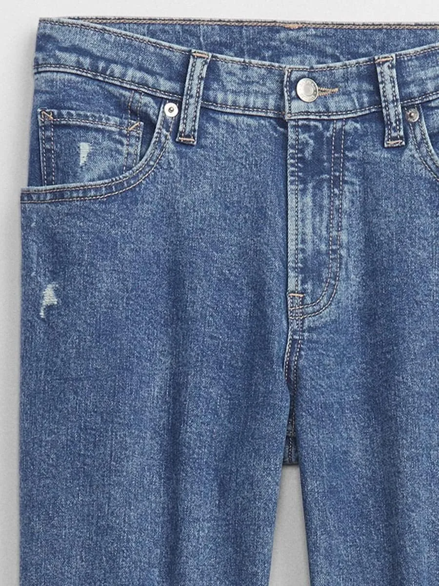 Джинсы женские Low Rise Gap, Dark Wash — фото 4
