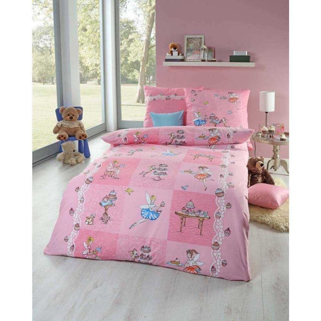 

Детское постельное белье Kaeppel Renforceé Fairy Cupcake Pink 100x135 см